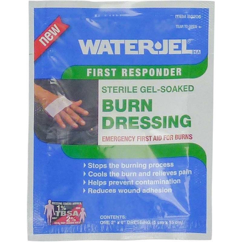 Waterjel Premier Secours Pansement Brûlure 5cm x 15cm.